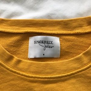 WOMENS MARIGOLD SWEATSHIRT